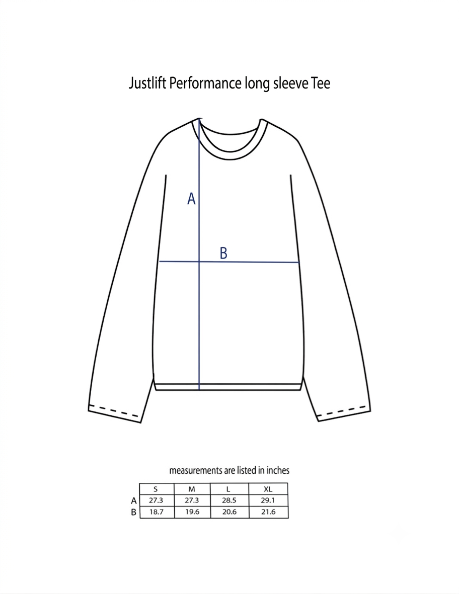 Performance Long Sleeve Fitted Tee