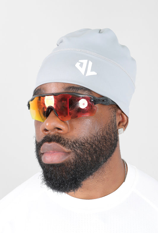 Heather Grey Skull Cap