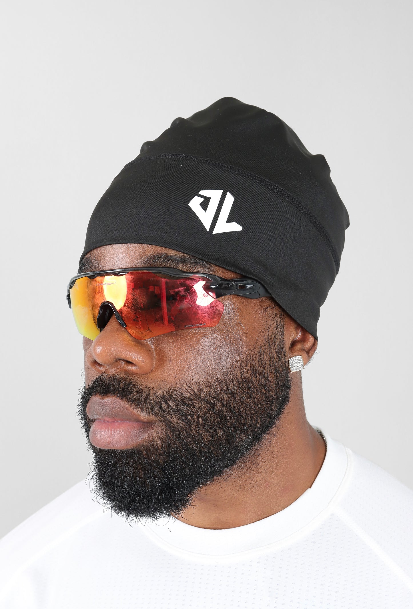 Black Skull Cap