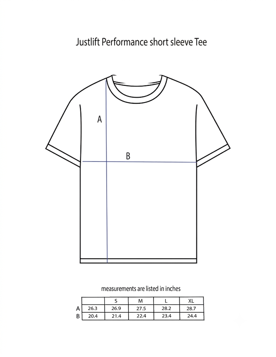 Performance Short Sleeve Fitted Tee