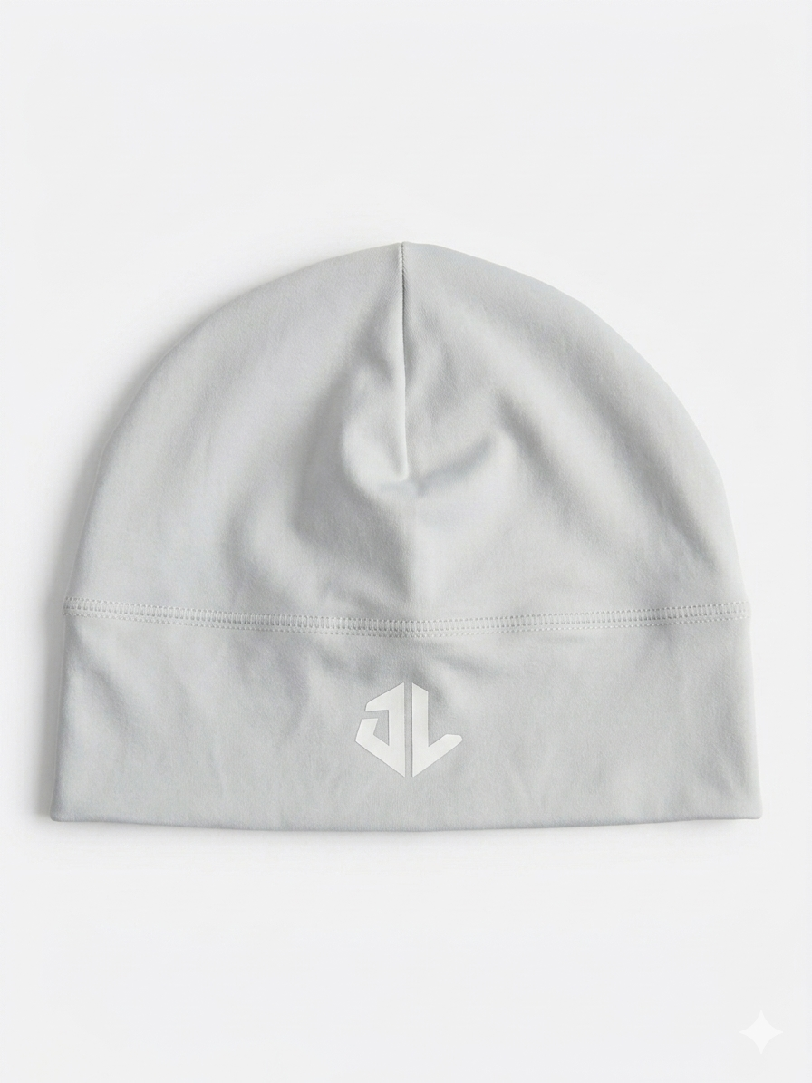 Heather Grey Skull Cap